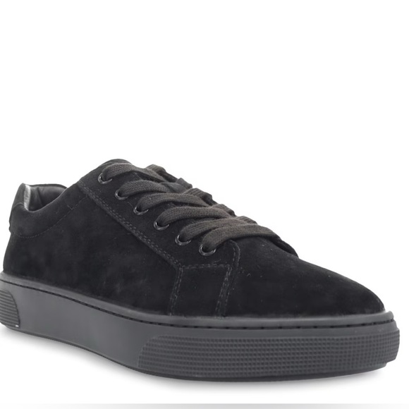 Propet Kinzey Women's Suede Sneakers Shoes size 12 WD black - Picture 1 of 13